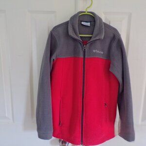 Columbia Jacket - Kids - Medium -Red/Grey